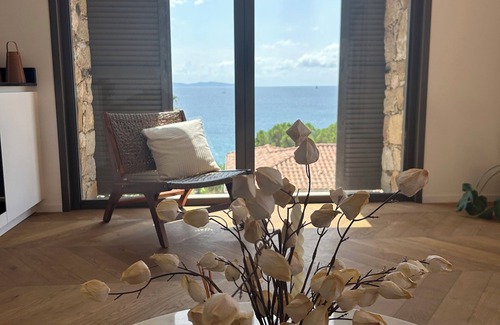 Ajaccio House | Villa Raphael, splendid view of the Sanguinaires with swimming pool 5 minutes from the beach