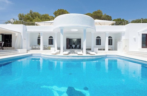 Sant Josep de sa Talaia Villa | Villa Rica Beach: Your Dream Haven steps away from Cala Jondal Bay