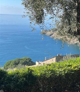 Bonassola Apartment | VILLA ROSA CON SPLENDIDA VISTA MARE