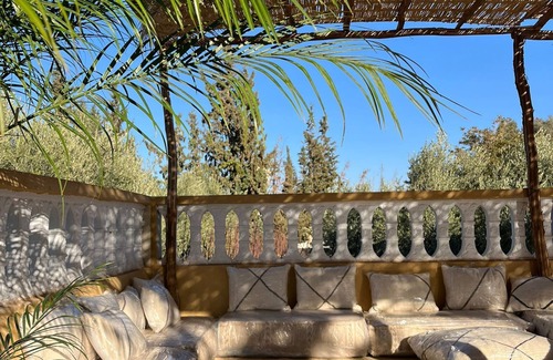 Hivernage Villa | Villa Safran Ailleurs sous les Oliviers 15 minutes from the medina in Marrakech