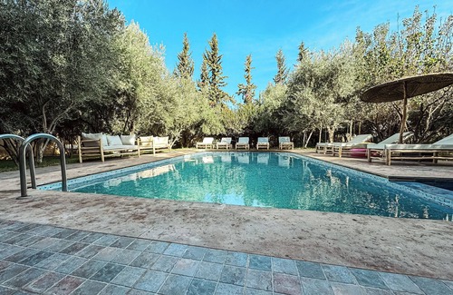 Hivernage Villa | Villa Safran Ailleurs sous les Oliviers 15 minutes from the medina in Marrakech