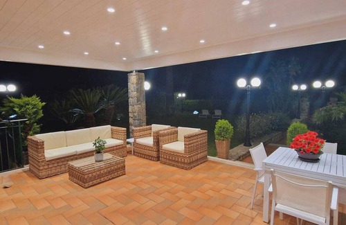 Mazzaforno Villa | VILLA SANTINA - CEFALù - SEA VIEW AT 150 FROM THE BEACH WITH PRIVATE ACCESS.
