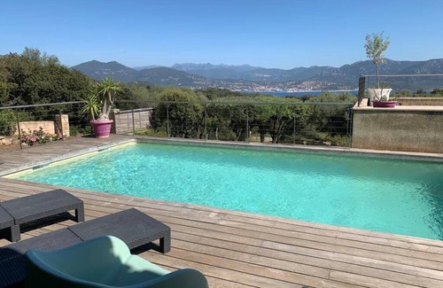 Olmeto Apartment | Villa sea view 4 bedrooms and pool