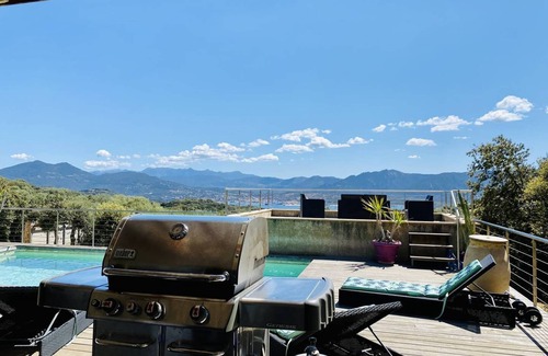 Olmeto Apartment | Villa sea view 4 bedrooms and pool