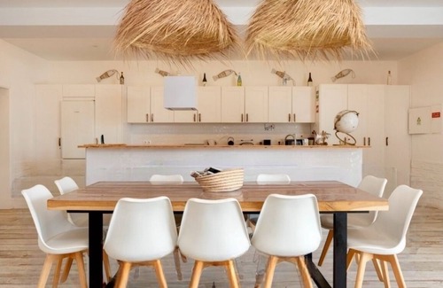 Meia Praia Villa | Villa sea view, 4 rooms, 10 persons, 350m sea, swimming pool, Jacuzzi, Clim