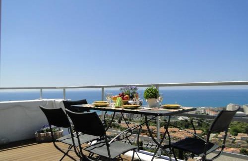 Sitges Villa | Villa Sitges Altavista Amazing View South oriented Calm Area AC Beach 2 minutes Drive and 18 minutes Walk