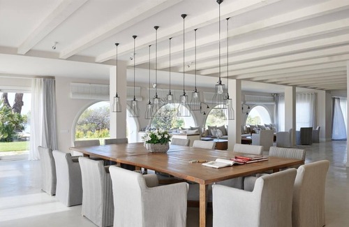Vilanova I la Geltru Villa | Villa 'Sitges Casa Del Mar' with Sea View, Wi-Fi and Air Conditioning