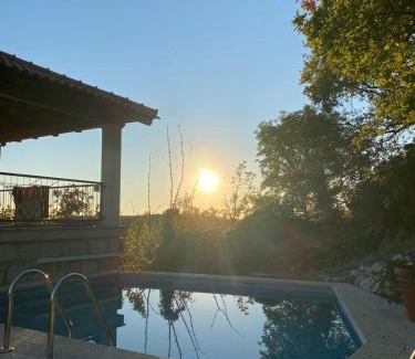 Mocici Villa | Villa Skylight et studio séparé avec terrasse panoramique avec vue mer et piscine privée