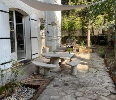 Figuerolles Villa | Villa&spa 3 ch 6pers en ville 12 mn de la plage