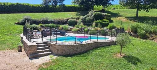 La Bastide-l'Eveque Villa | Villa spacieuse avec piscine à Bas-Ségala