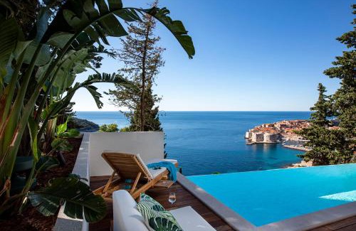 Municipality of Dubrovnik Villa | Villa T Dubrovnik - Wellness and Spa Luxury Villa with spectacular Old Town view