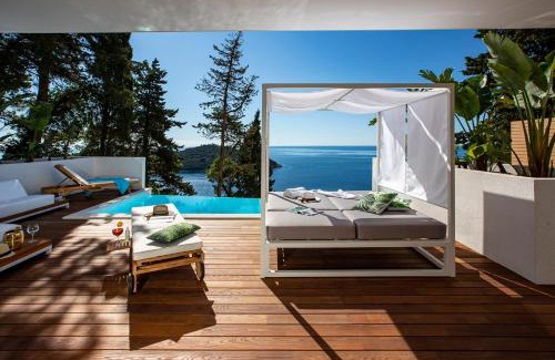 Municipality of Dubrovnik Villa | Villa T Dubrovnik - Wellness and Spa Luxury Villa with spectacular Old Town view
