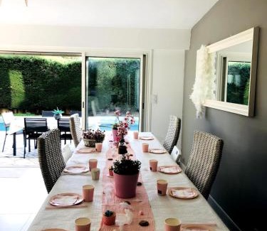 Le Cannet Villa | Villa Tropicannes Pool 5 bedrooms
