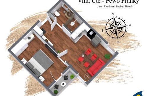 Seebad Bansin Villa | Villa Ute Whg Franky