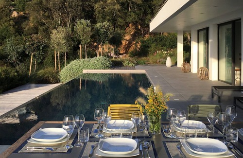 Calcatoggio Villa | Villa vue Mer- Piscine à Débordement
