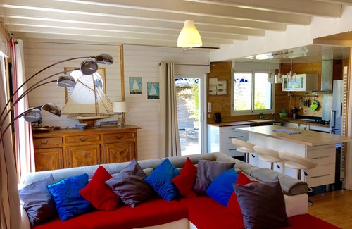 Le Pouliguen House | Villa with garden 250 m from the sea and the wild coast in a quiet