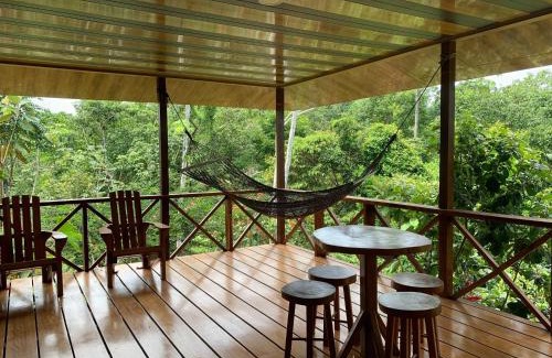 Drake Bay Cabin | Villa with primary forest view