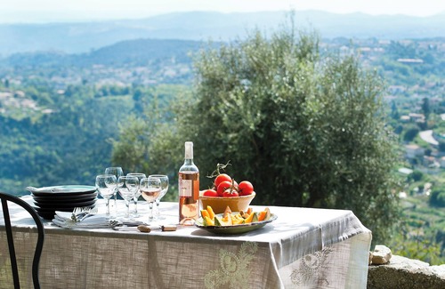 Saint-Jeannet House | Villa With Private Pool, Sea Views And Mountains Views