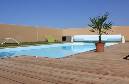 Brem Sur Mer Villa | Villa with private heated pool