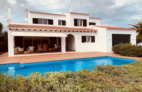 Binisafua Villa | Villa With Private Pool And Sea Views next to the beach