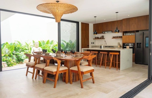 Xpu-Ha House | Villa XPuHa tropical garden between Tulum and Playa del Carmen, near the beach