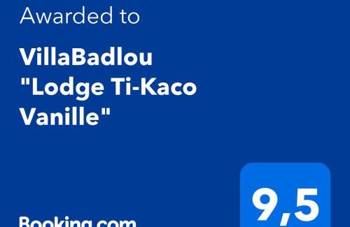 Trois-Rivieres House | VillaBadlou "Lodge Ti-Kaco Vanille"