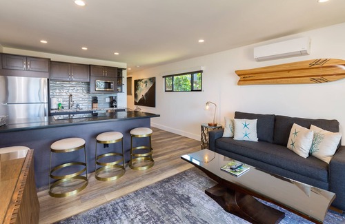 Kihei Villa | Villas By The Cove, Villa 5 · Exquisite Ocean View Villa with Pool across from the Beach