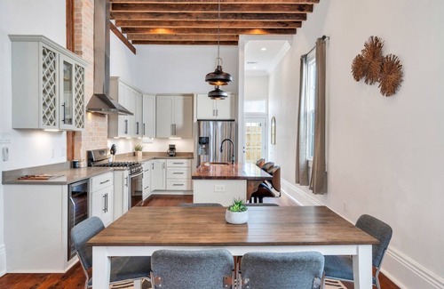 Esplanade Ridge House | Vintage Elegance in NOLA: 3BR, Patio, Arcade Room Bliss