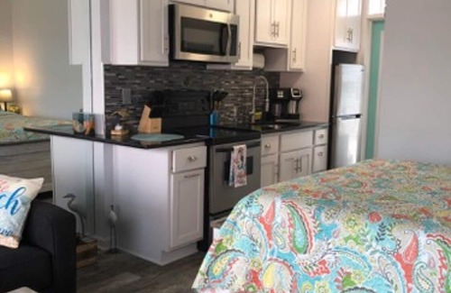 Virginia Beach Apartment | Virginia Beach Oceanfront Studio, Boardwalk, Balcony, Beach, Pool