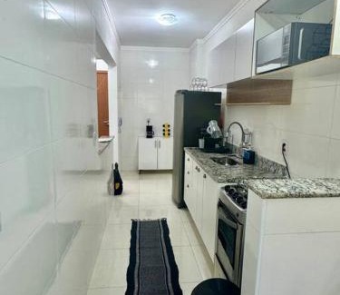 Canto do Forte Apartment | Vista espetacular no forte em PG