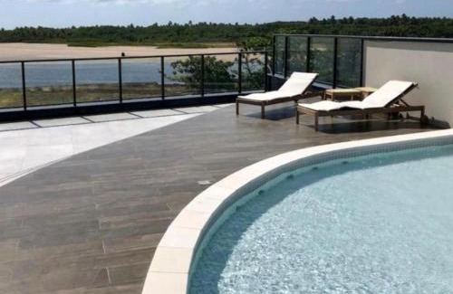 Barra de Jangada Apartment | Vista EXPLENDIDA MAR, duplex na cobertura, ilha do amor Barra Home Stay