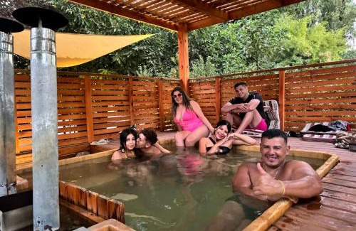 Lampa Cabin | Vista Luna Lodge con tinaja caliente