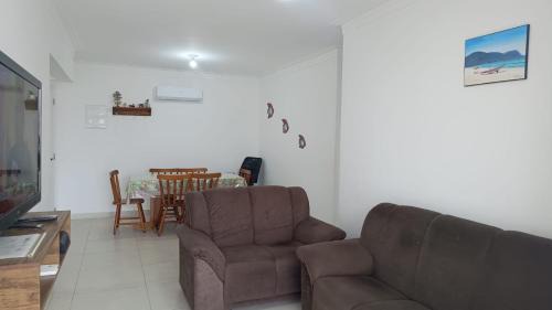 Boqueirao Apartment | Vista Mar, Ar Condicionado,100M Praia, Varanda Gourmet, AREJADO -2VG - 8 Pessoas