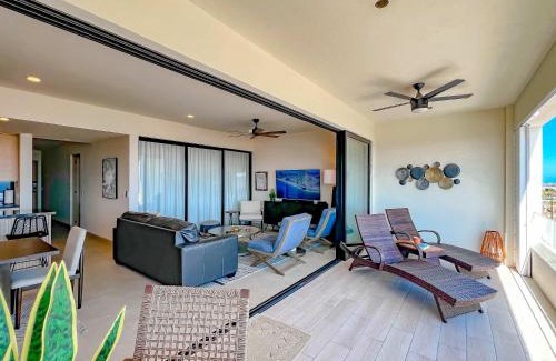 El Tezal House | Vista Real Oceanview Condo Private Roof with BBQ