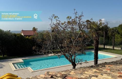 Sirolo Apartment | VIVA2 - Numana, quadrilocale in villa con piscina
