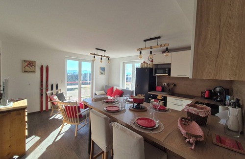 Pugny-Chatenod Apartment | Vue mont blanc au chalet Bouvard