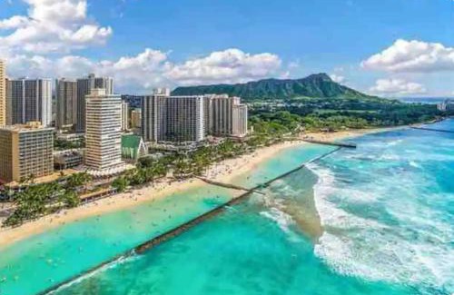 Waikiki Apartment | Waikiki Sunset Hotel Ocean view Freeparking