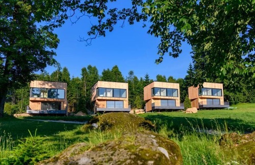 Bodenmais Ski Chalet | Waldschlafhäusl on the edge of the forest with sauna and whirlpool