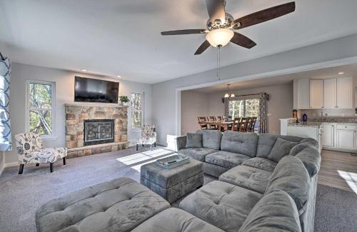 Pocono Lake House | Walk to Beach Family-Friendly Arrowhead Lake Home