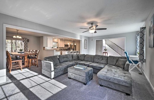 Pocono Lake House | Walk to Beach Family-Friendly Arrowhead Lake Home