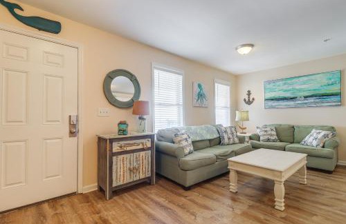 Surf City Apartment | Walk to Beach Family-Friendly Surf City Condo!
