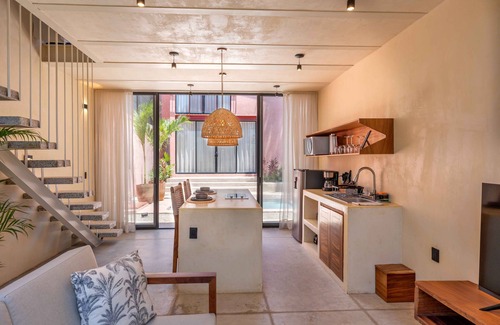 Bucerias Condo | Walk to Beach | Modern Design | Pool | Kitchen | Garden Oasis | Tranquil Setting