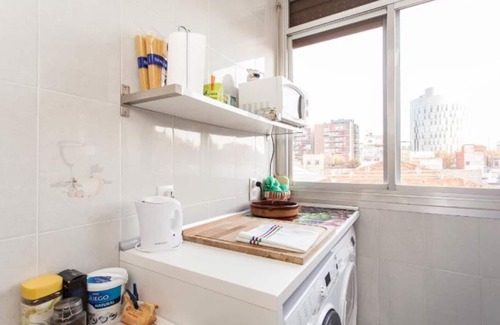 Provencals del Poblenou Apartment | Walk to BEACH, ride to CENTER! 3-bedroom apt., comfy beds, well equipped.