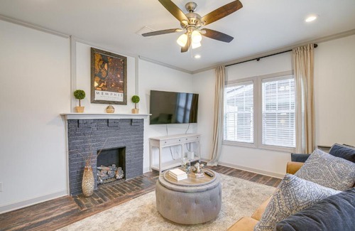 Cooper-Young Historic District House | Walk to Eats Midtown Memphis Home with Patio!