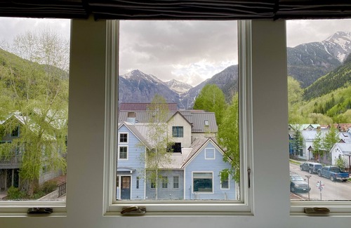 Telluride Condo | Walk to Everything, Views to the Waterfalls Sleeps 8.