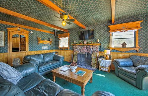 Fawnskin House | Walk to Lake Cabin with Deck and Views in Fawnskin