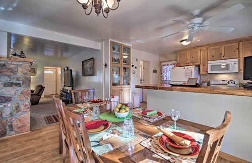 Fawnskin House | Walk to Lake: Rustic Home w/Deck in Fawnskin