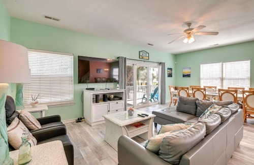 Surfside Beach House | Walk to Ocean and Pier Surfside Beach House with Pool