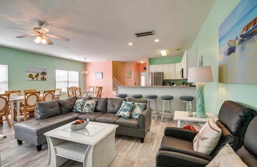 Surfside Beach House | Walk to Ocean and Pier Surfside Beach House with Pool