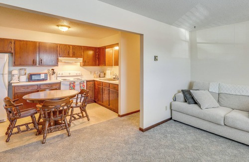 Pierre Apartment | Walk to River: Downtown Pierre Apartment